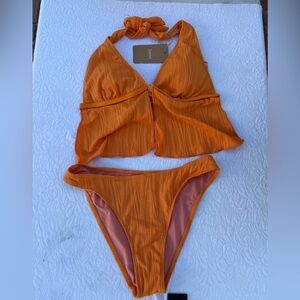 Samiol Orange Bikini Set M B01